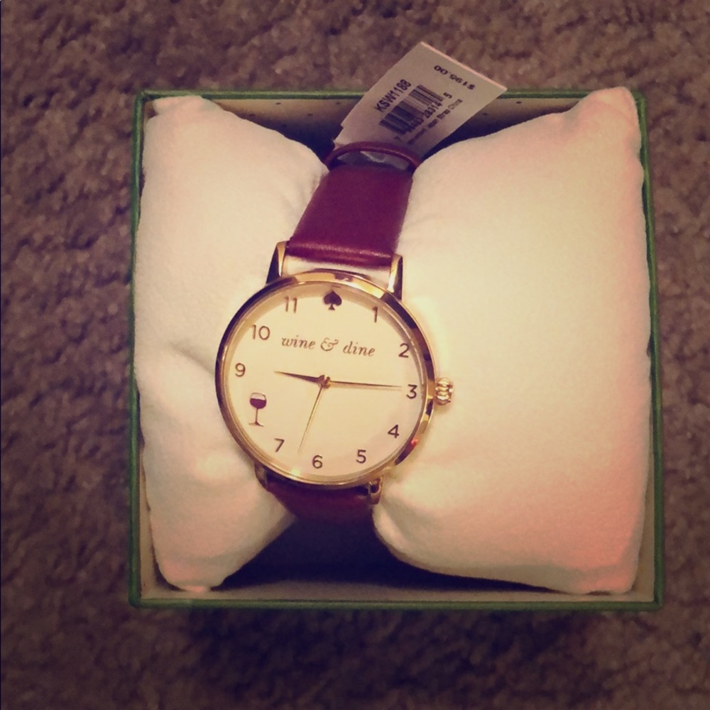 Wine & Dine Kate spade watch